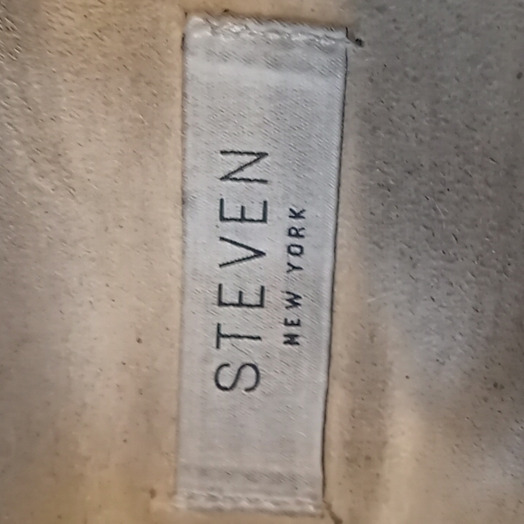 STEVEN WHITE SLIDES / SANDALS SIZE 7 - Picture 6 of 8